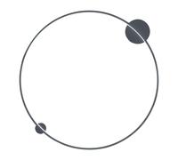 Plafonnier LED Saturno Black 46W ML8860