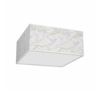 Milagro SENSO Plafonnier 3xE27 carré blanc/doré
