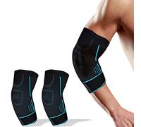 MILAIUN Coudiere Tendinite-2 Pièces Support de Coudière Unisexe- Soulage instantanément les douleurs articulaires en cas de Épicondylite, arthrite,pour les-Tennis, Badminton, Golf (XL)