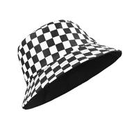 MILAKOO Chapeau de Pêcheur Rétro Style 80's 90's - Bucket Hat Unisexe Réversible Double Face - Chapeau de Soleil à la Mode