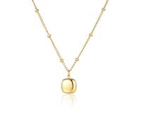MILAKOO Femmes en Acier Inoxydable Collier éTé BohèMe Pendentif Bijoux, ChaîNe RéGlable pour La Stratification Cadeau pour Vous