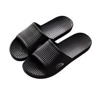 Milaloko Femmes Hommes Chaussons de Douche Open Toe Sliders D'été Sandales Antidérapantes Unisex Slip On Chaussons pour la Maison Salle de Bains Intérieure Piscine