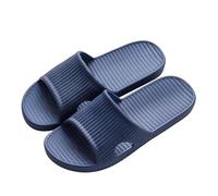Milaloko Femmes Hommes Chaussons de Douche Open Toe Sliders D'été Sandales Antidérapantes Unisex Slip On Chaussons pour la Maison Salle de Bains Intérieure Piscine