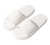 Milaloko Femmes Hommes Chaussons de Douche Sandales de Douche Antidérapantes de Salle de Bain Unisex Slip On Pantoufles pour la Maison Salle de Bains Intérieure Piscine