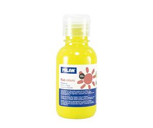 MILAN 034421 Flacon de 125 ml détrempe Jaune Fluoré