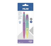 MILAN Ensemble stylo-bille et porte-mines Compact Sunset encre bleue