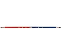 MILAN Crayons de couleur Double pointe Rouge et bleu Lot de 2