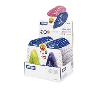 Milan 44GT12 Présentoir 12 colles en ruban 8,4mm x 12m