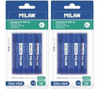 MILAN - 5 Bâtons de Colle 8 g (Lot de 2)