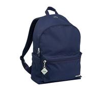 MILAN 624605SNCB Sac à dos scolaire 2 fermetures éclair (22L) Série 1918, Bleu marine, Multicolore, 41 x 30 x 18 cm
