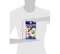 Milan 80090-Pochette De 8 Feutres Maxibicolor