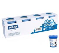 MILAN BASIC 4 pots x 116 g, blanc