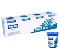MILAN BASIC 4 pots x 116 g, bleu