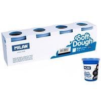 MILAN BASIC 4 pots x 116 g, noir