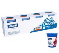 MILAN BASIC 4 pots x 116 g, rouge