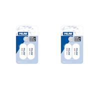 MILAN Blister 2 gomas de borrar 1012 (Lot de 2)