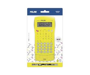 MILAN® Blister Calculatrice Scientifique M228 Série Acid, Jaune MILAN