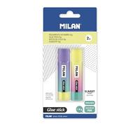 MILAN Blister de 2 bâtons de colle 8 g Sunset