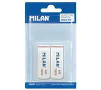Milan Blister De 2 Gommes Nata® Biseautées