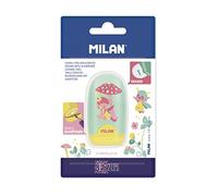 MILAN Blister Gomme avec Taille-Crayons Capsule série SP