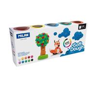 Milan Boîte 10 Boîtes Pâte Molle Basique 85g