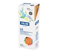 Milan Boîte 16 Feutres à Pointe Fine Sway Fineliner Orange 0.4 Mm