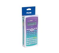 MILAN® Boîte Calculatrice Scientifique Sunset M240, Vert-Lilas