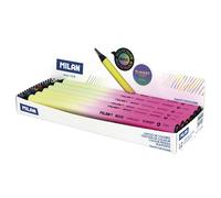 MILAN Lot de 12 crayons colorés série sunset rond multicolore