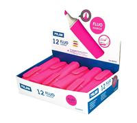 Milan Boîte D´affichage Avec 12 Surligneurs Fluo Roses