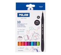 Milan Boîte De 10 Feutres à Pointe Fine Sway Fineliner 0.4 Mm