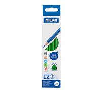 Milan Boîte De 12 Crayons Triangulaires Vert Foncé