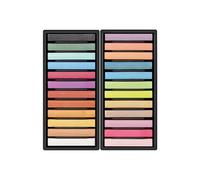 MILAN Boîte de 24 barres pastel souples Couleurs métallisées Art Multicolore Normal