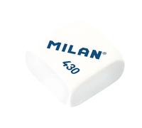 Milan Boîte De 30 Gommes à Effacer En Caoutchouc Synthétique Souple 430. Carrées