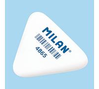 MILAN Boîte de 65 petites gommes triangulaires 4865, couleurs assorties