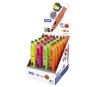 Milan Boîte De Présentation 20 Crayons Mécaniques Fluo Compact Mines 0.9 Mm