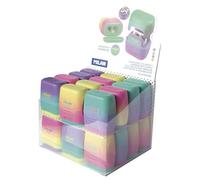 MILAN Caja expositora 24 sacapuntas COMPACT Sunset
