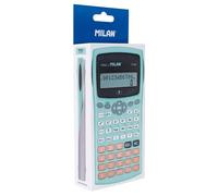 Milan M240 calculatrice Poche Calculatrice scientifique Noir, Argent, Turquoise
