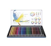 MILAN Feutres Metal Box 24 – Double pointe fine/pinceau – Multicolore pour enfants