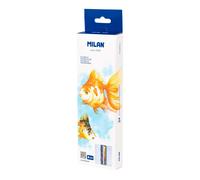 MILAN Boîte métal Aquarelles 24 demi-godets Milan Art
