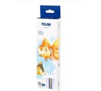 Milan Boîte Métallique Pour Aquarelle Demi-Pots 24 Unités One Size
