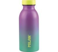 Milan bouteille isotherme 354 ml lilas-turquoise sunset edition