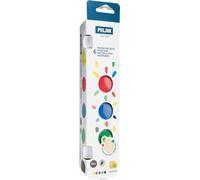 Milan Box 6 couleurs primaires peinture au doigt 25ml multicolore multicolore One Size