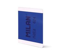 MILAN® Cahier A4 encollé, papier ligné (7 mm), 48 feuilles de 95 g/m², collection Nata® 624 since 1918, bleu