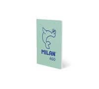 MILAN Cahier A5 agrafé, papier ligné, 24 feuilles de 95 g/m², collection 460since 1918, vert