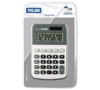 Milan Calculatrice Grise 8 Chiffres Sous Blister
