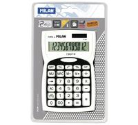 Milan Calculatrice Noire 12 Chiffres Sous Blister