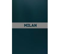 Milan: Carnet de notes unique et personnalisable comme un Cadeau d'anniversaire pour le prénom Milan