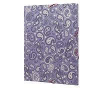 MILAN Carpeta De Gomas Ligeras Drops Nuevo Trousses 34 centimeters Violet (Lila)