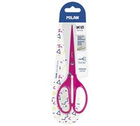 Milan Ciseaux De Bureau Rose Fluo Sous Blister 17 Cm