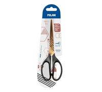 Milan ciseaux de bureau sous blister Série cuivre Noir 17 Cm Argent Argent One Size